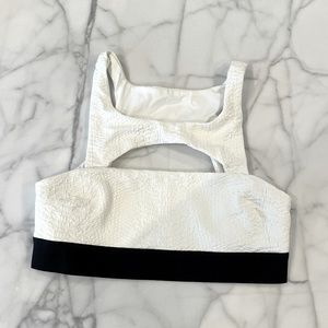 Blue Life Cut It Out Sports Bra size small